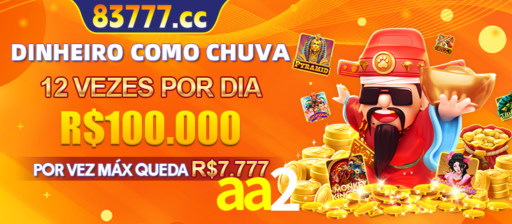 Banner do programa de recompensas Recomende para amigos do aa2, detalhando os bônus por convidar amigos, com prêmios que chegam a R$288.888.
